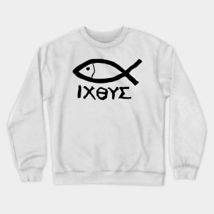 Ichthys symbol Crewneck Sweatshirt